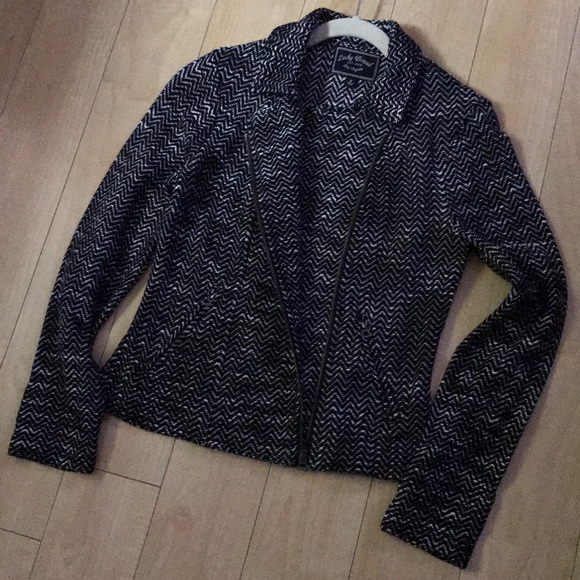 🛍SALE🛍Lucky Brand texture moto jacket - Picture 3 of 6